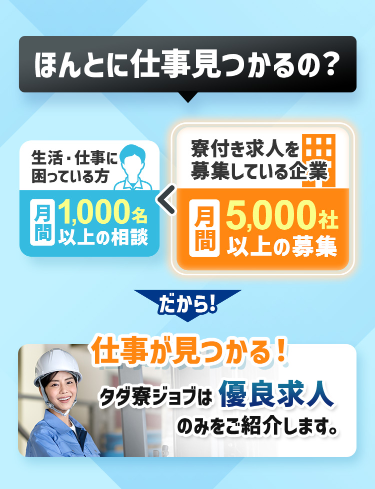 本当に仕事見つかるの？